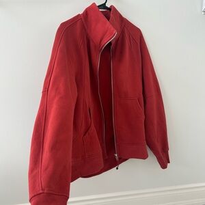 Lululemon Athletica Crimson Full-Zip Jacket